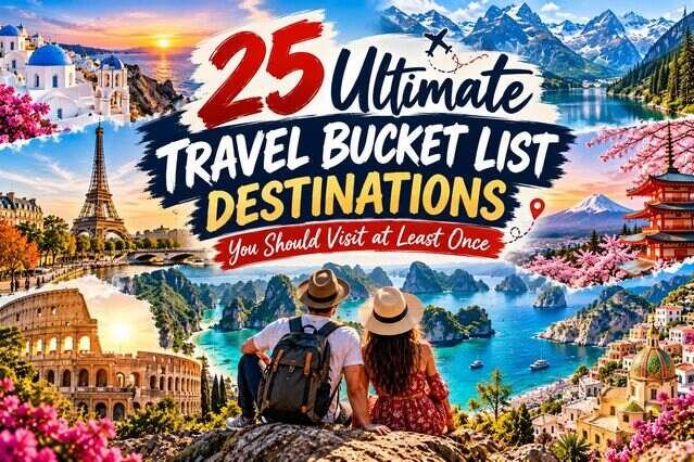 travel bucket list