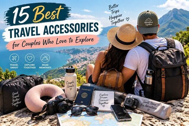 15 Best Travel Accessories for Couples Who Love to Explore